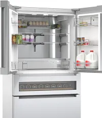 Bosch 800 Series Stainless Steel 36" French Door Refrigerator