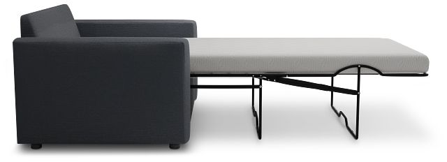 Siesta Peyton Dark Blue Fabric Cooling Memory Foam Sleeper