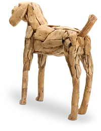 Dog Brown Tabletop Accessory