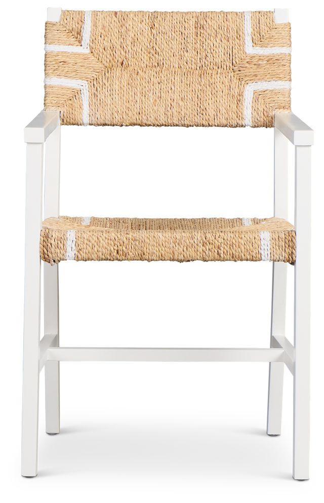 Nantucket Light Tone Woven Arm Chair