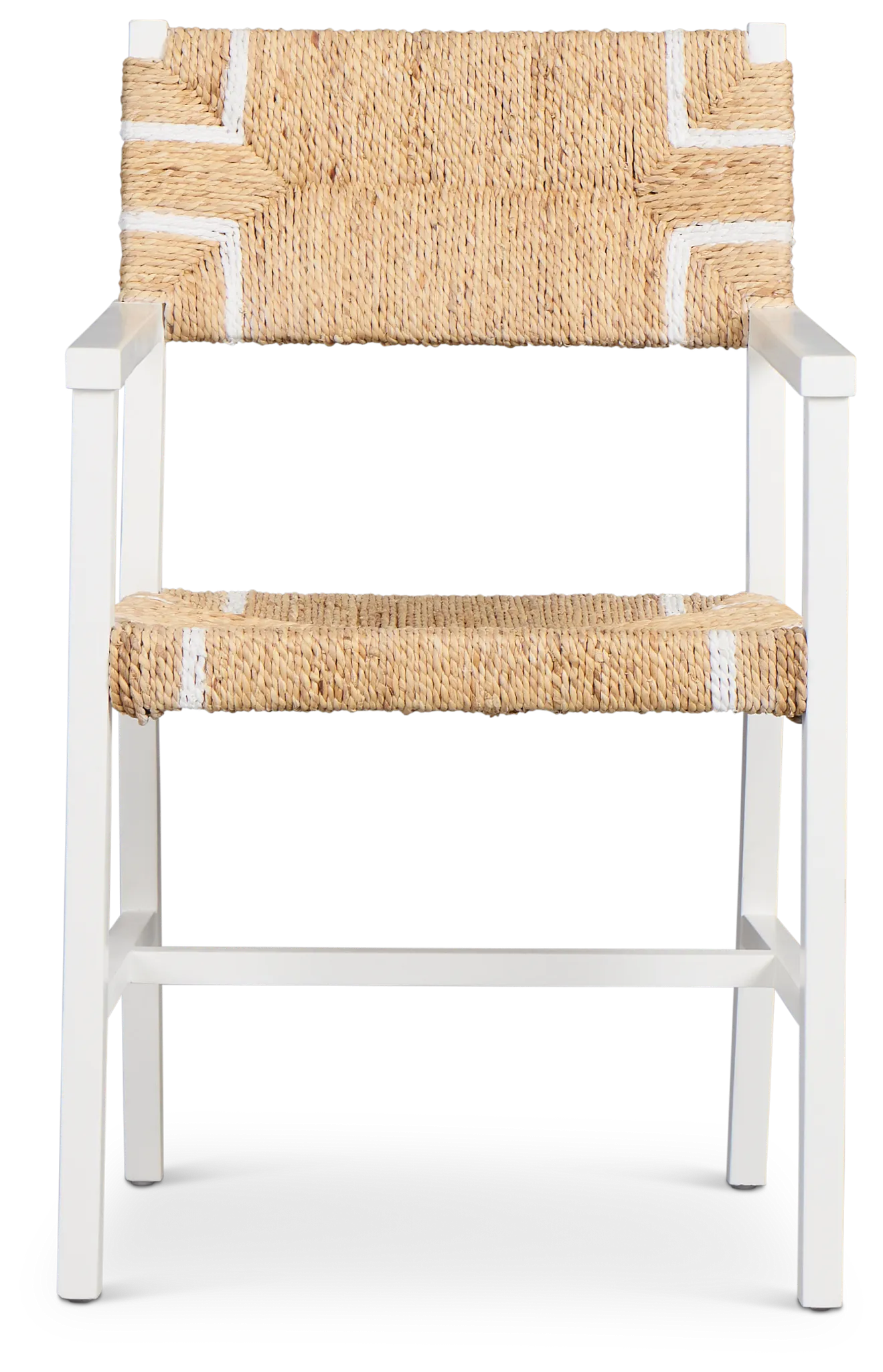 Nantucket Light Tone Woven Arm Chair