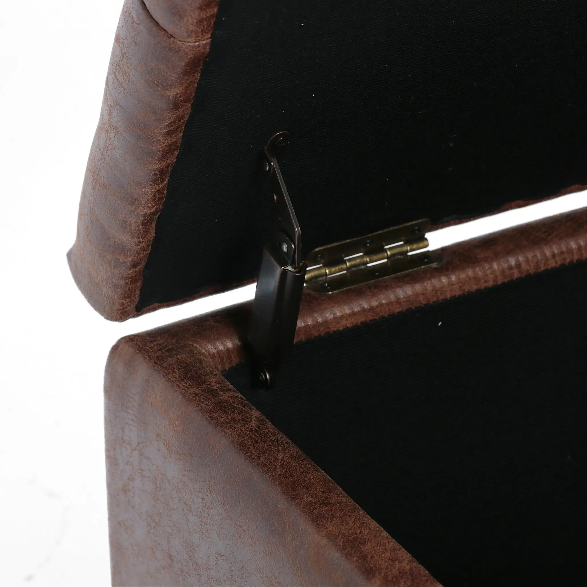Four Hands Greg Brown Leather Trunk Four Hands Greg Brown Leather Trunk