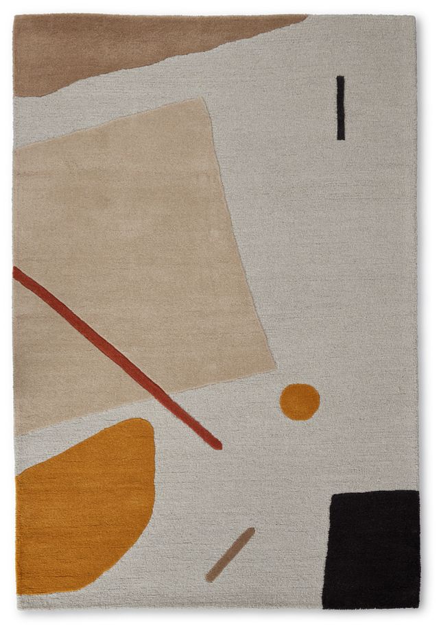Maxie Light Gray 5x8 Area Rug