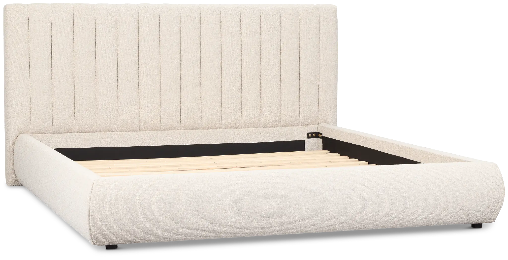 Nomad Light Beige Uph Platform Bed Nomad Light Beige Uph Platform Bed