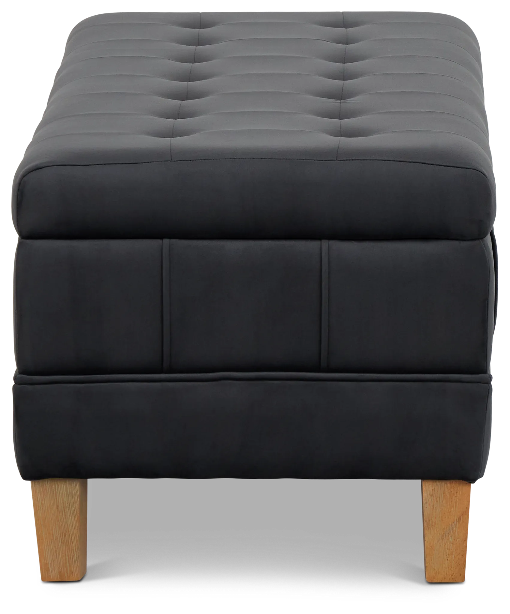 Crosby Gray Storage Bench