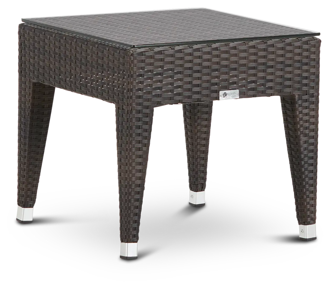 Zen Dark Tone End Table Zen Dark Tone End Table