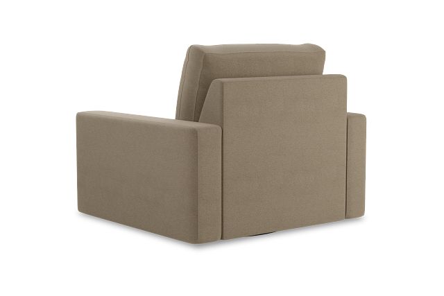 Edgewater Elite Taupe Swivel Chair