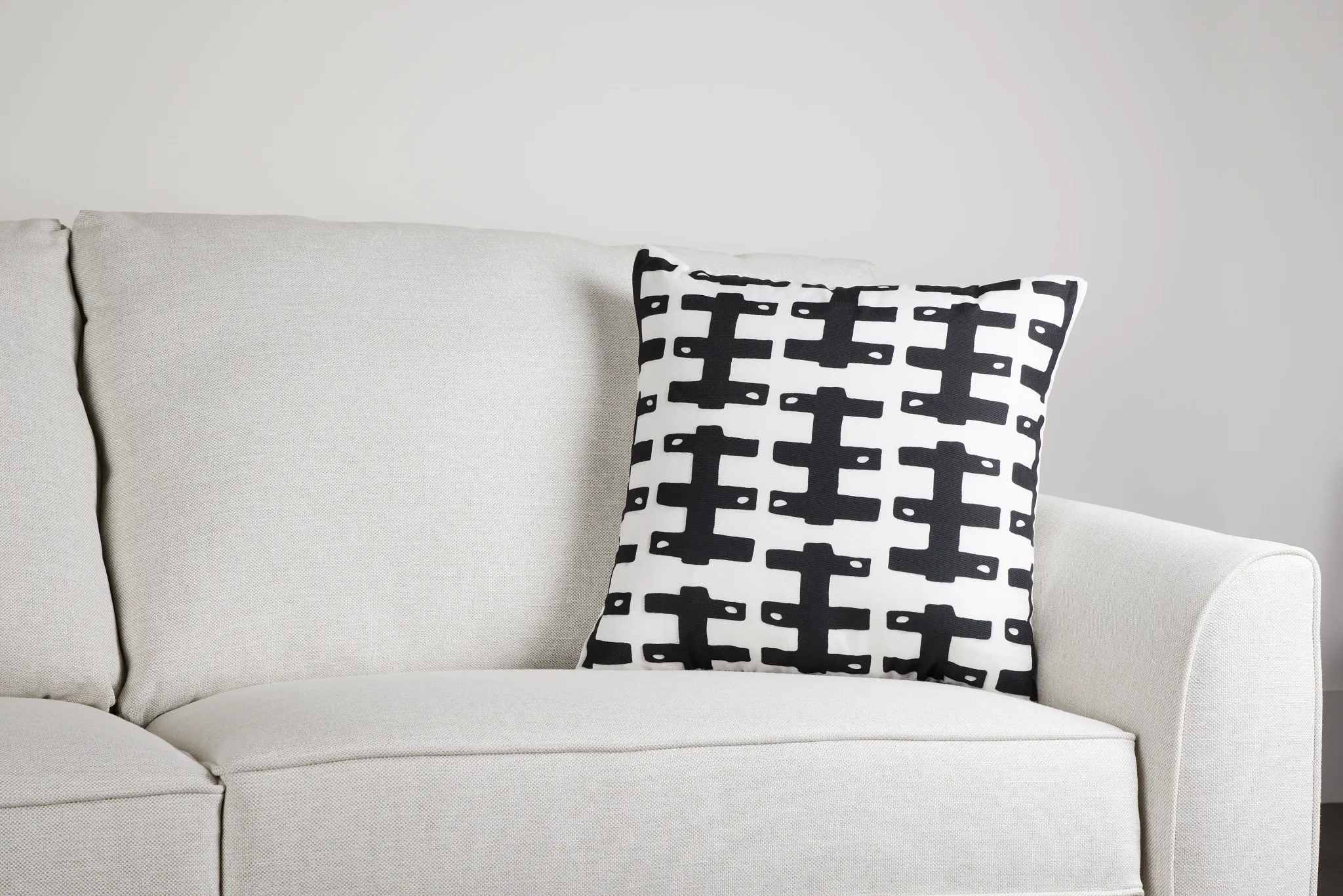 Tanya Black 20" Accent Pillow