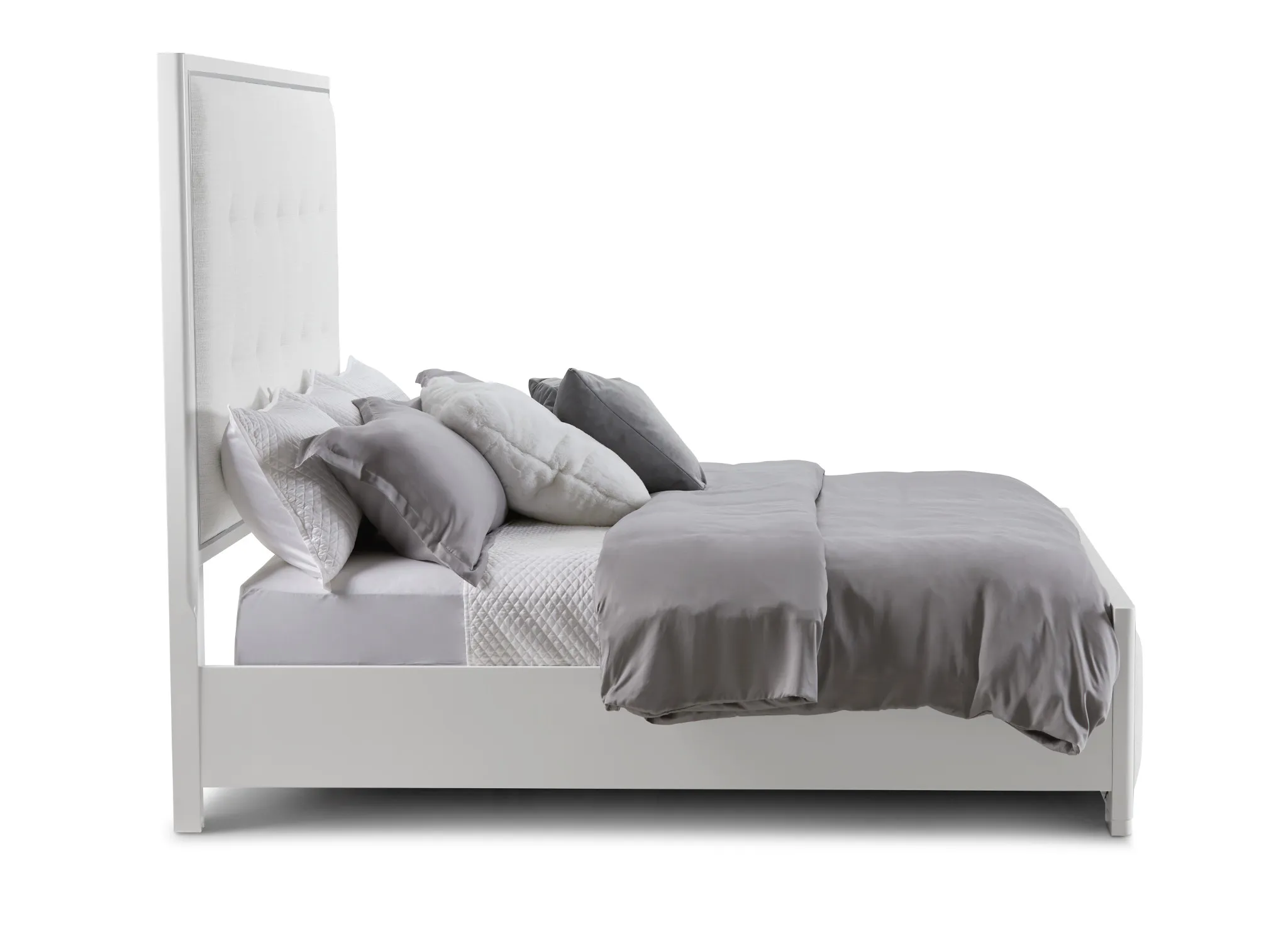 Ocean Drive White Uph Panel Bed
