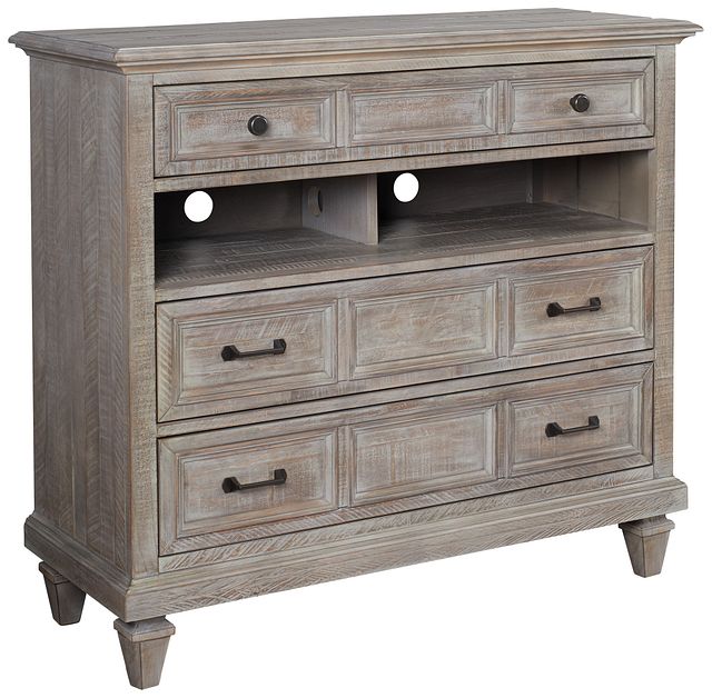 Sonoma Light Tone Media Chest