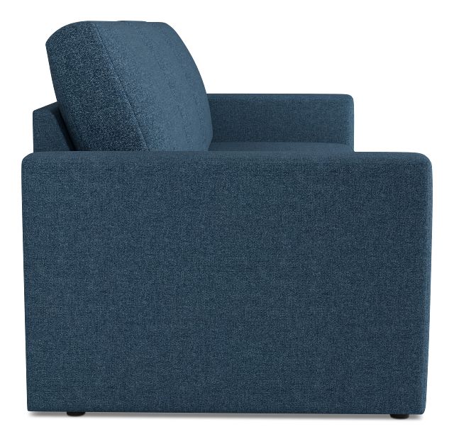 Citymod Blue Fabric 3-piece Modular Sofa