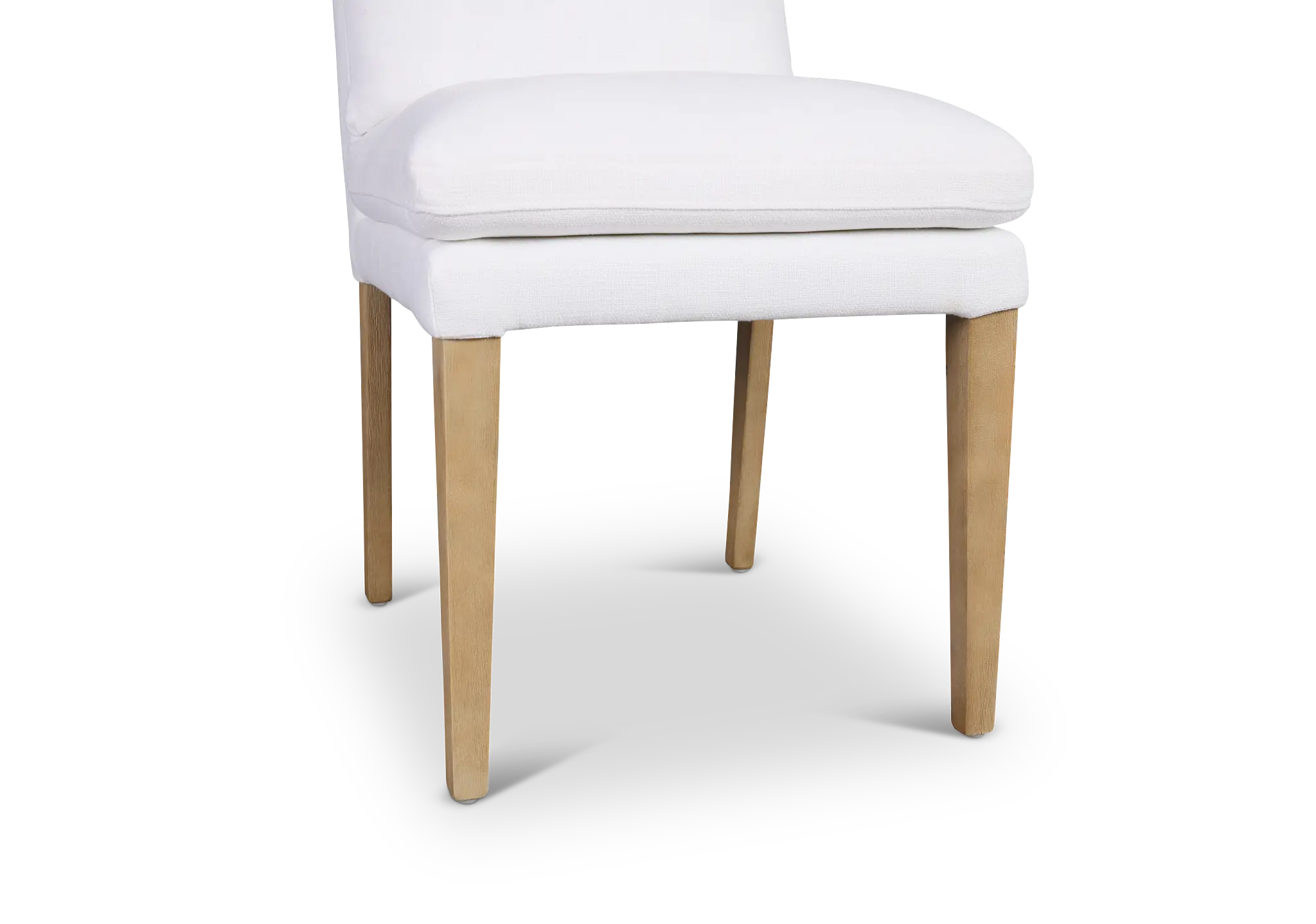 Willow White Fabric Upholstered Side Chair Willow White Fabric Upholstered Side Chair