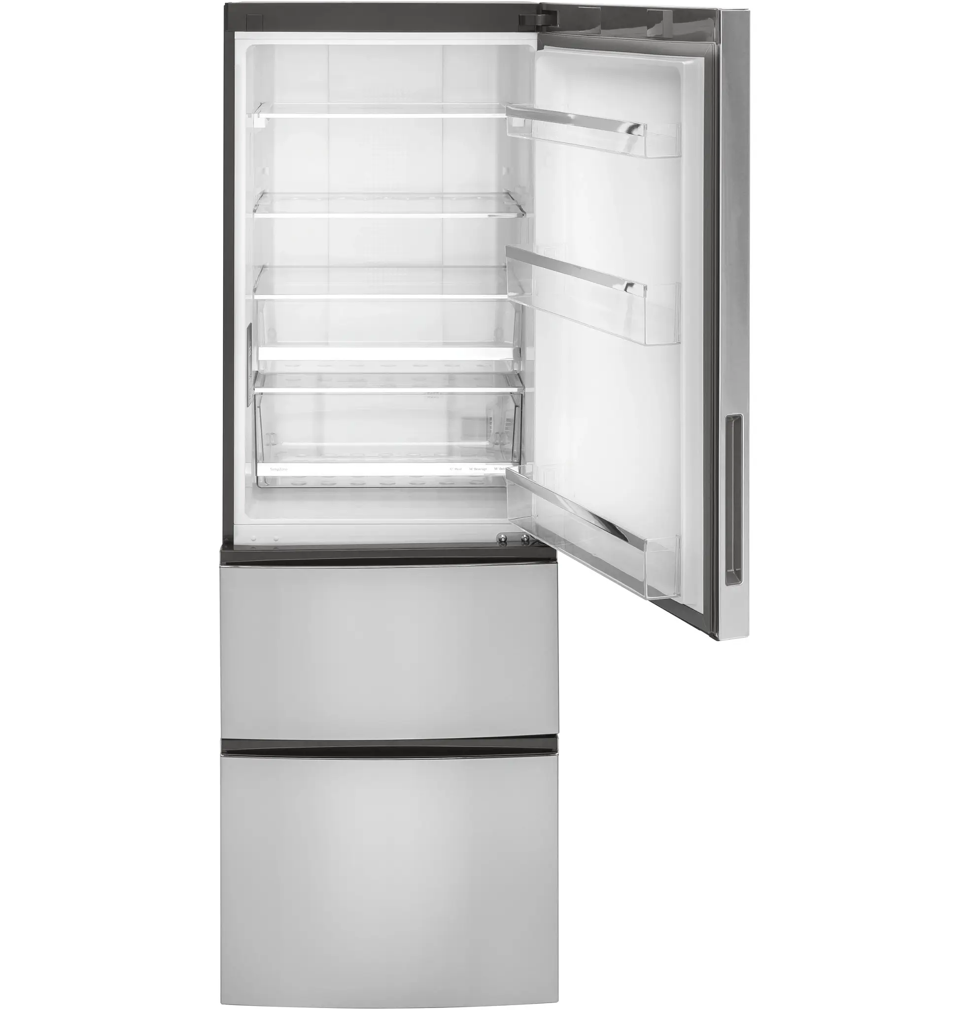 Ge 12 Series Stainless Steel Bottom Freezer Refrigerator Ge 12 Series Stainless Steel Bottom Freezer Refrigerator
