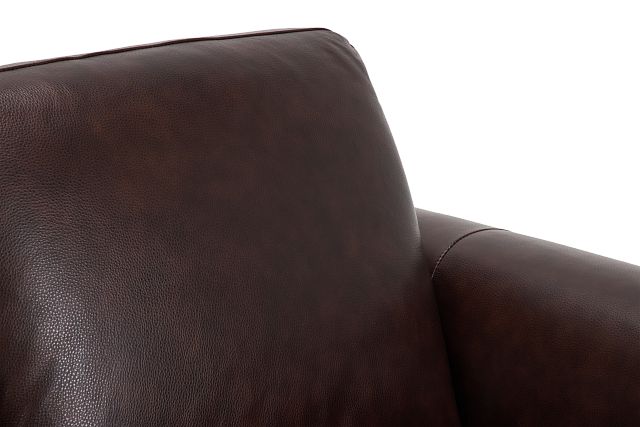 Lincoln Medium Brown Lthr/vinyl Sofa