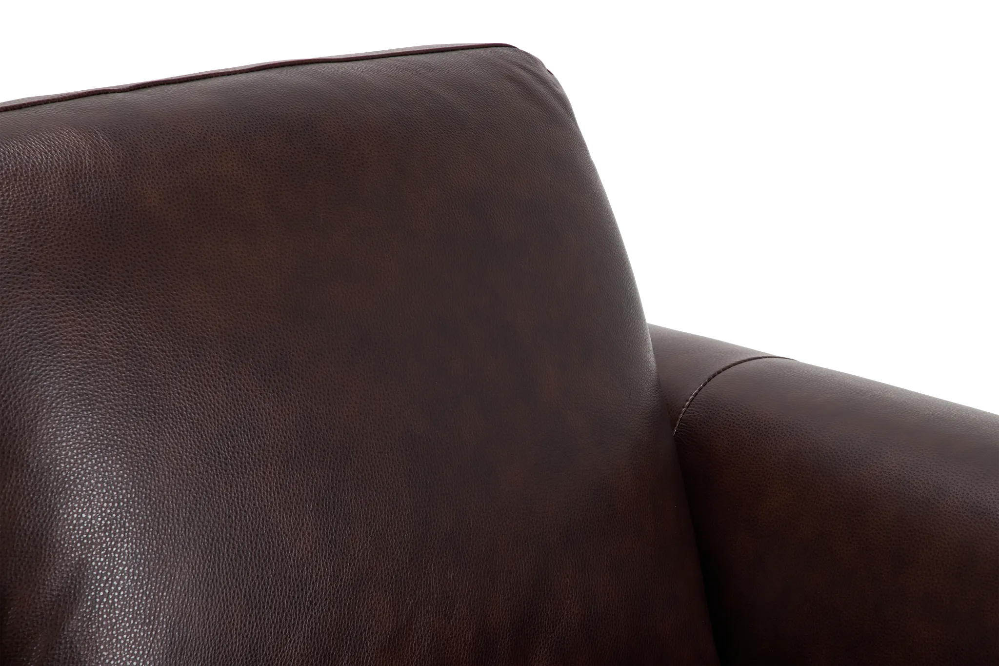 Lincoln Medium Brown Lthr/vinyl Sofa