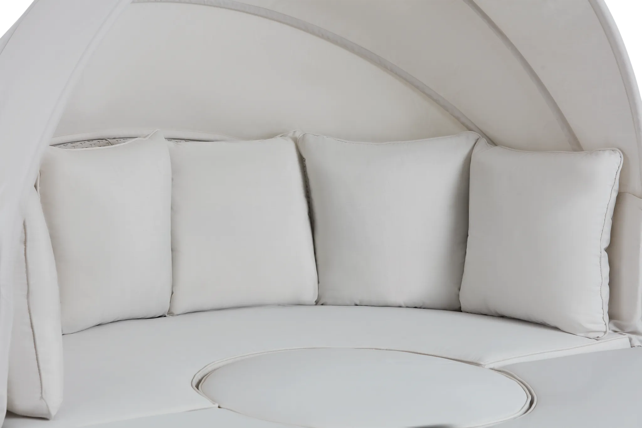 Biscayne White Canopy Daybed