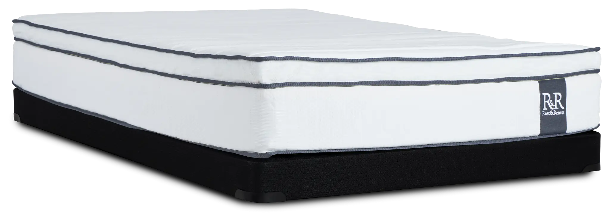 Rest & Renew By Zinus 12" Hybrid Low-profile Mattress Set Rest & Renew By Zinus 12" Hybrid Low-profile Mattress Set