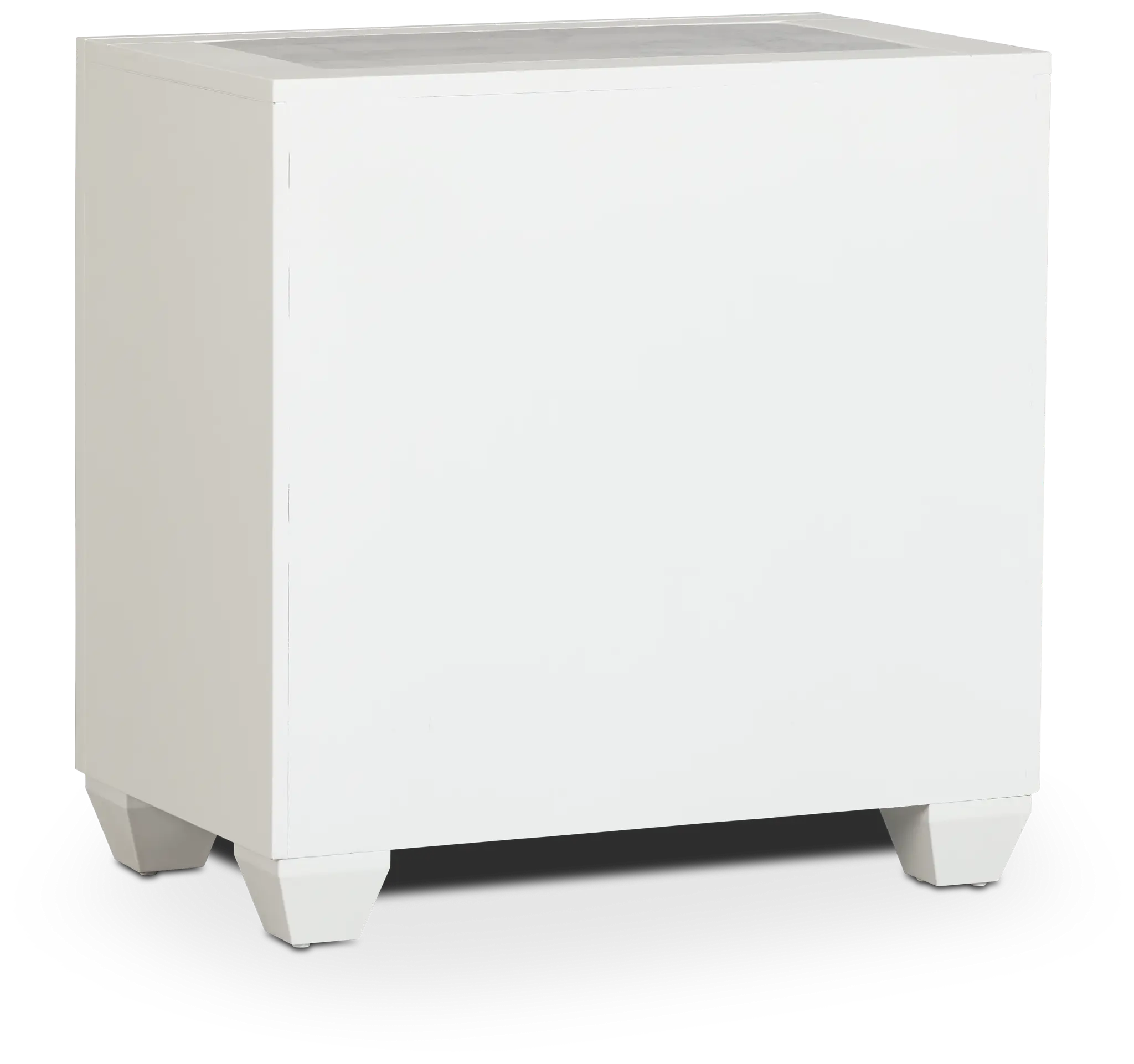 Manhattan White Nightstand Manhattan White Nightstand