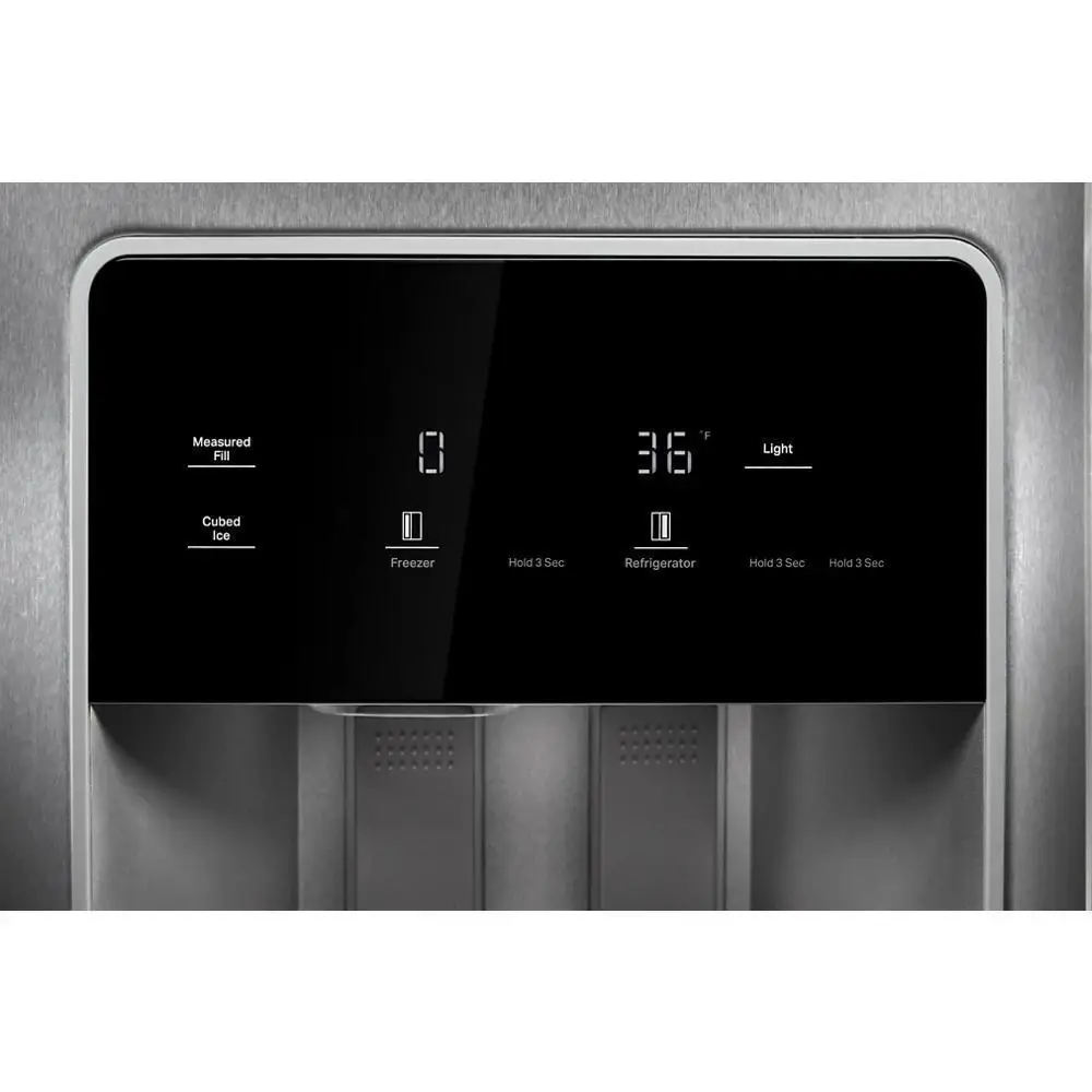 Whirlpool 5536 Series Black Stnl Steel Side By Side Refrigerator Whirlpool 5536 Series Black Stnl Steel Side By Side Refrigerator