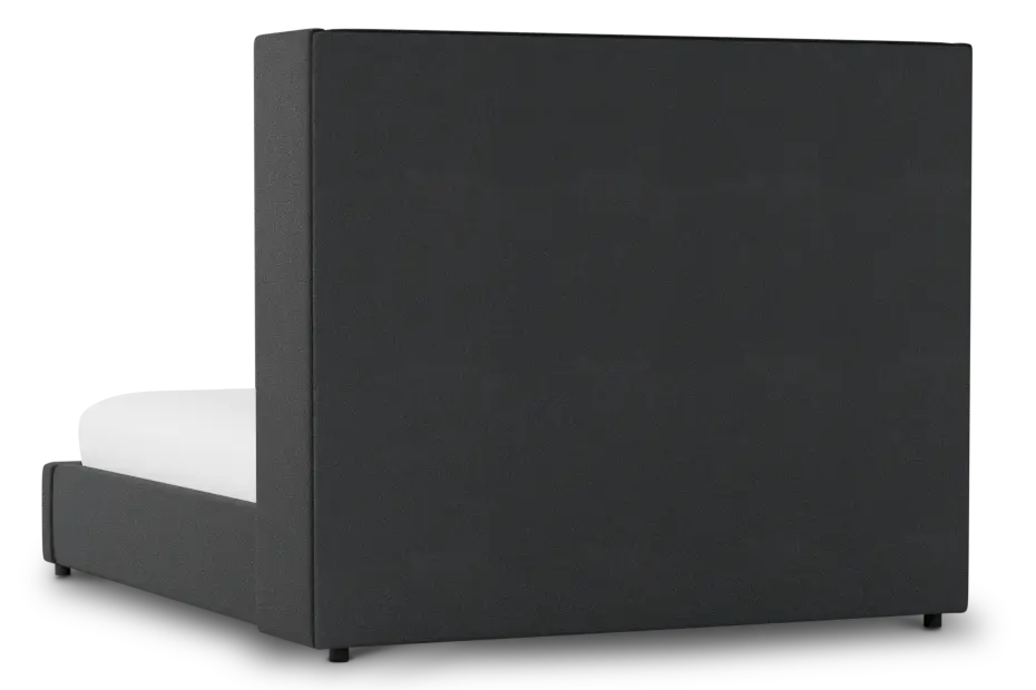 Captiva Elite Black 60" Upholstered Shelter Bed Captiva Elite Black 60" Upholstered Shelter Bed