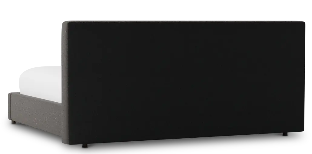 Grayton Elite Dark Gray 44" Upholstered Platform Bed Grayton Elite Dark Gray 44" Upholstered Platform Bed