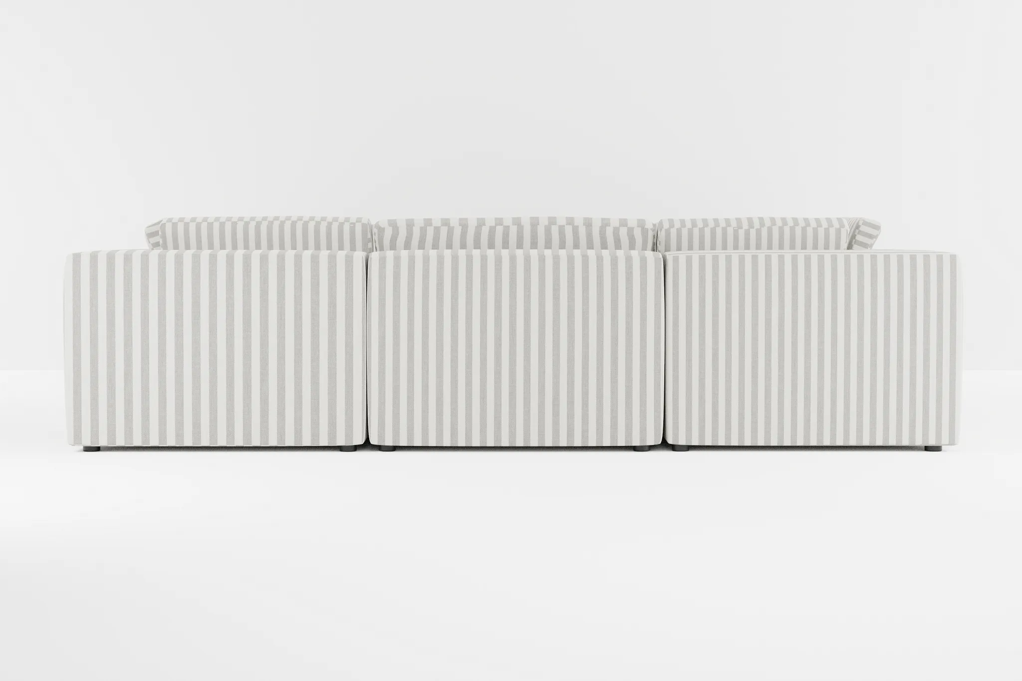 Destin Sea Lane Dark Gray Fabric 8-piece Modular Sectional