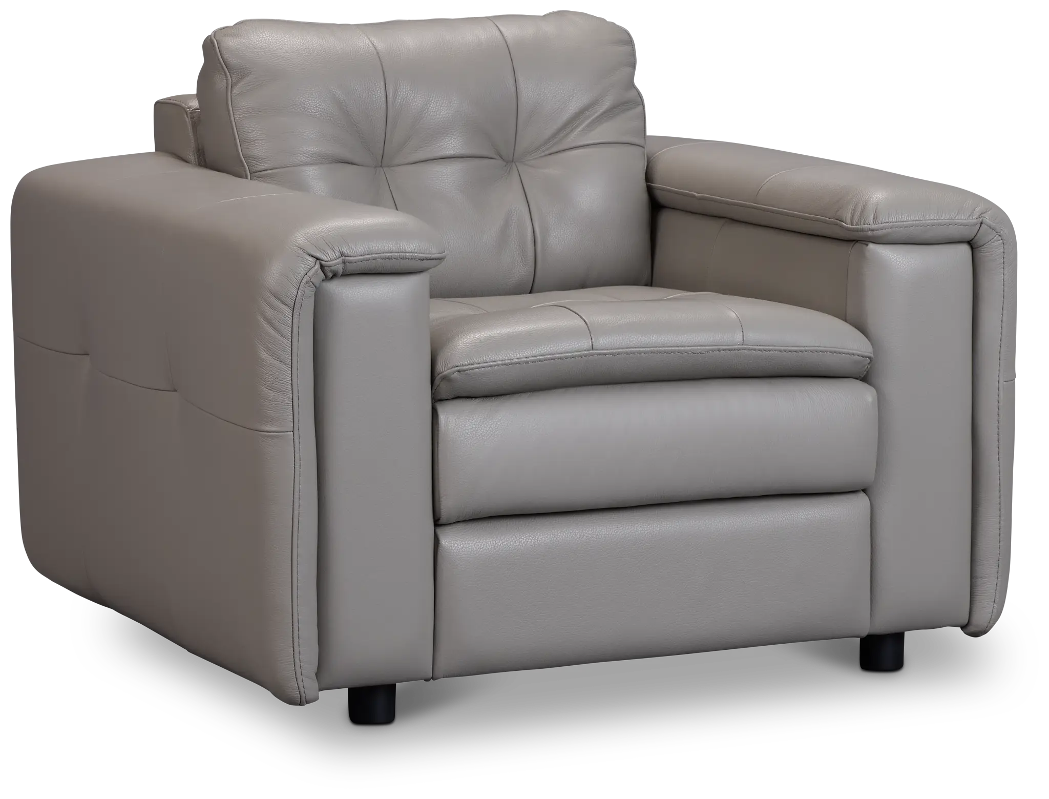 Rowan Gray Leather Chair Rowan Gray Leather Chair