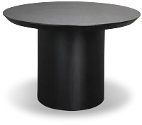 Nomad Black 94" Oval Table