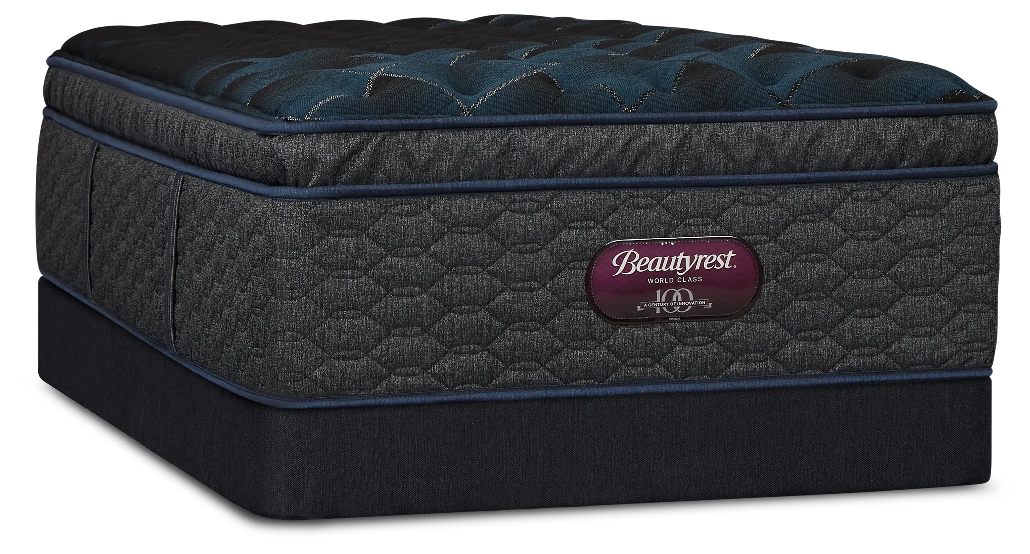 Simmons Beautyrest World Class Level 4 Firm Low-profile Mattress Set