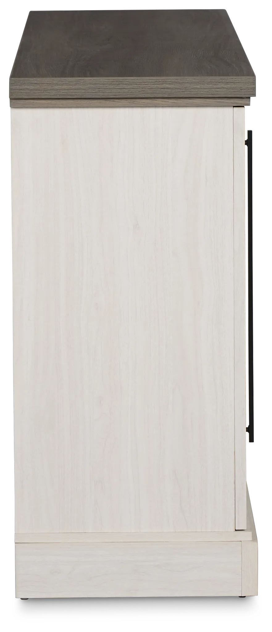 Westlake Two-tone 65" Tv Stand With Fireplace Insert