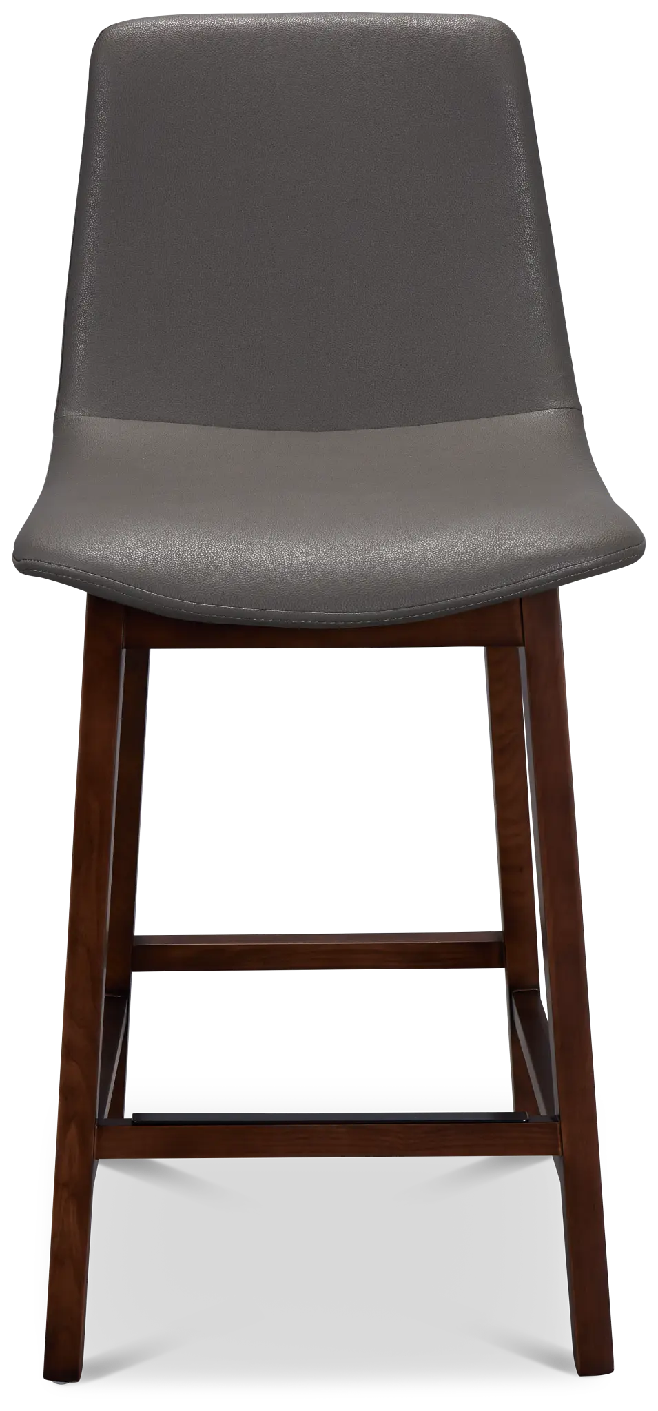 Hamilton Dark Gray Micro 24" Upholstered Barstool Hamilton Dark Gray Micro 24" Upholstered Barstool