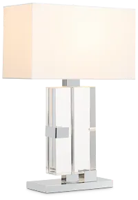 Everest Chrome Table Lamp