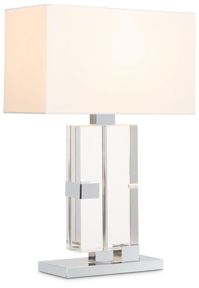 Everest Chrome Table Lamp
