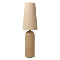 Four Hands Zura Beige Ceramic Floor Lamp
