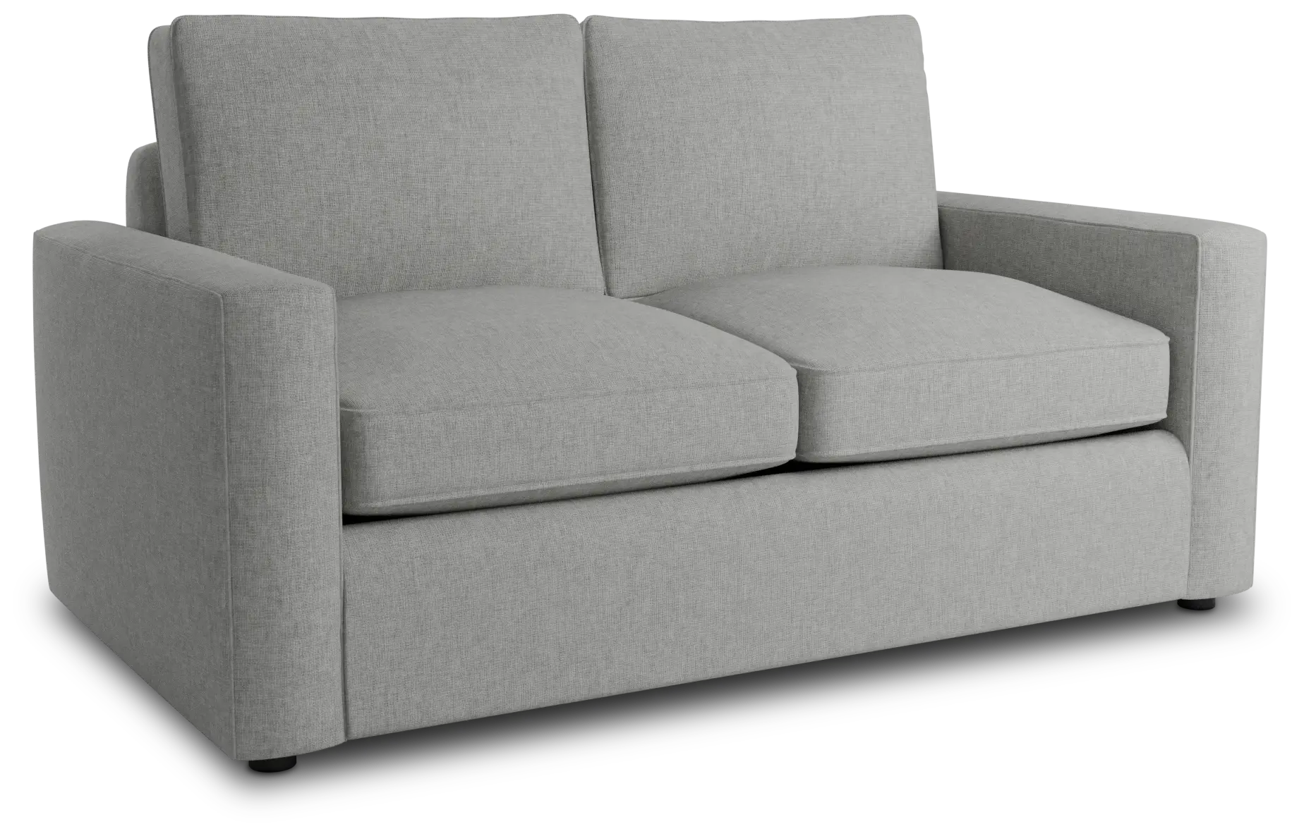 Siesta Delray Pewter Fabric Loveseat Siesta Delray Pewter Fabric Loveseat