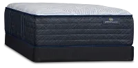 Serta Perfect Sleeper Blue Lagoon Nights Plush Low-profile Mattress Set