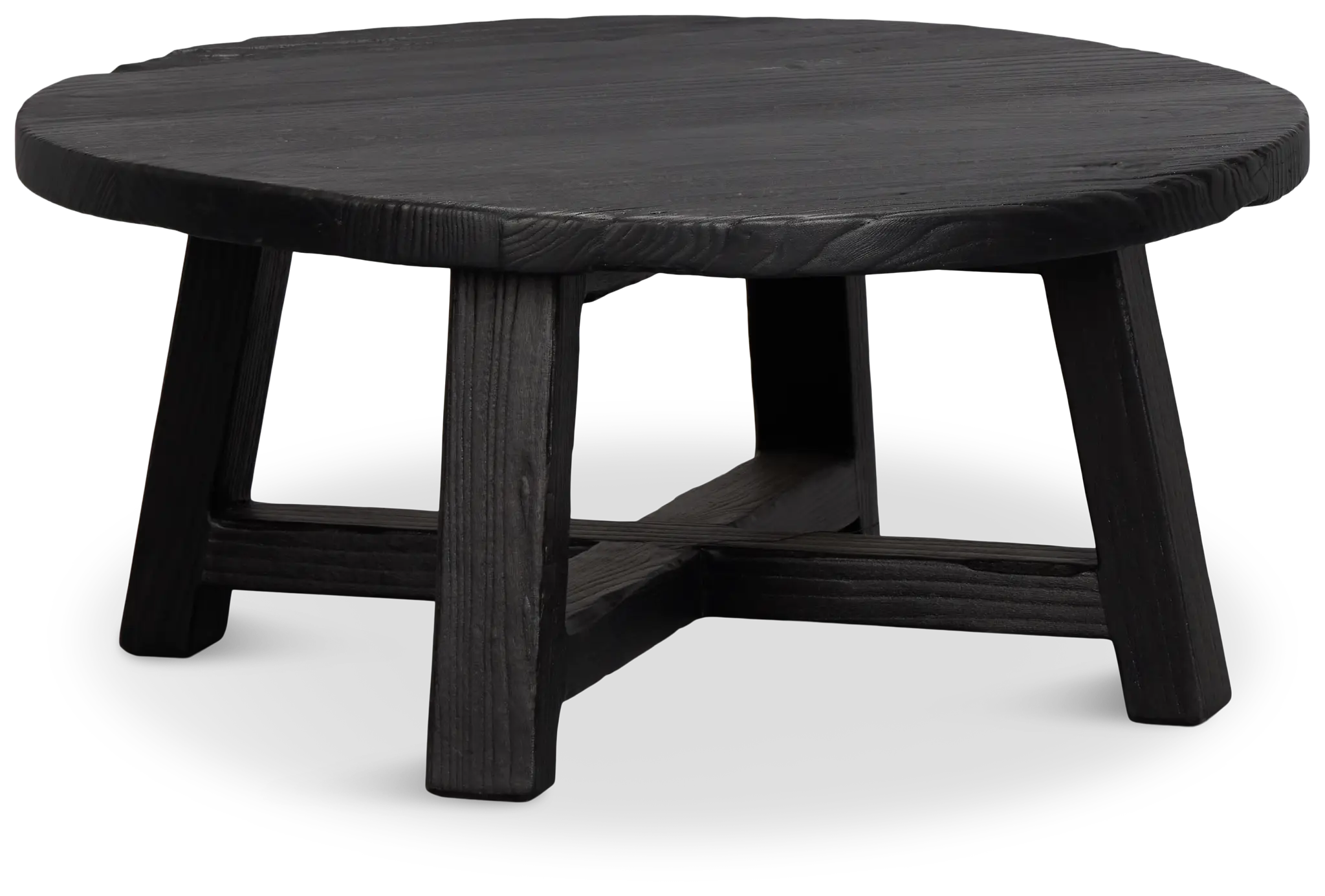 Ronan Black Round Coffee Table Ronan Black Round Coffee Table