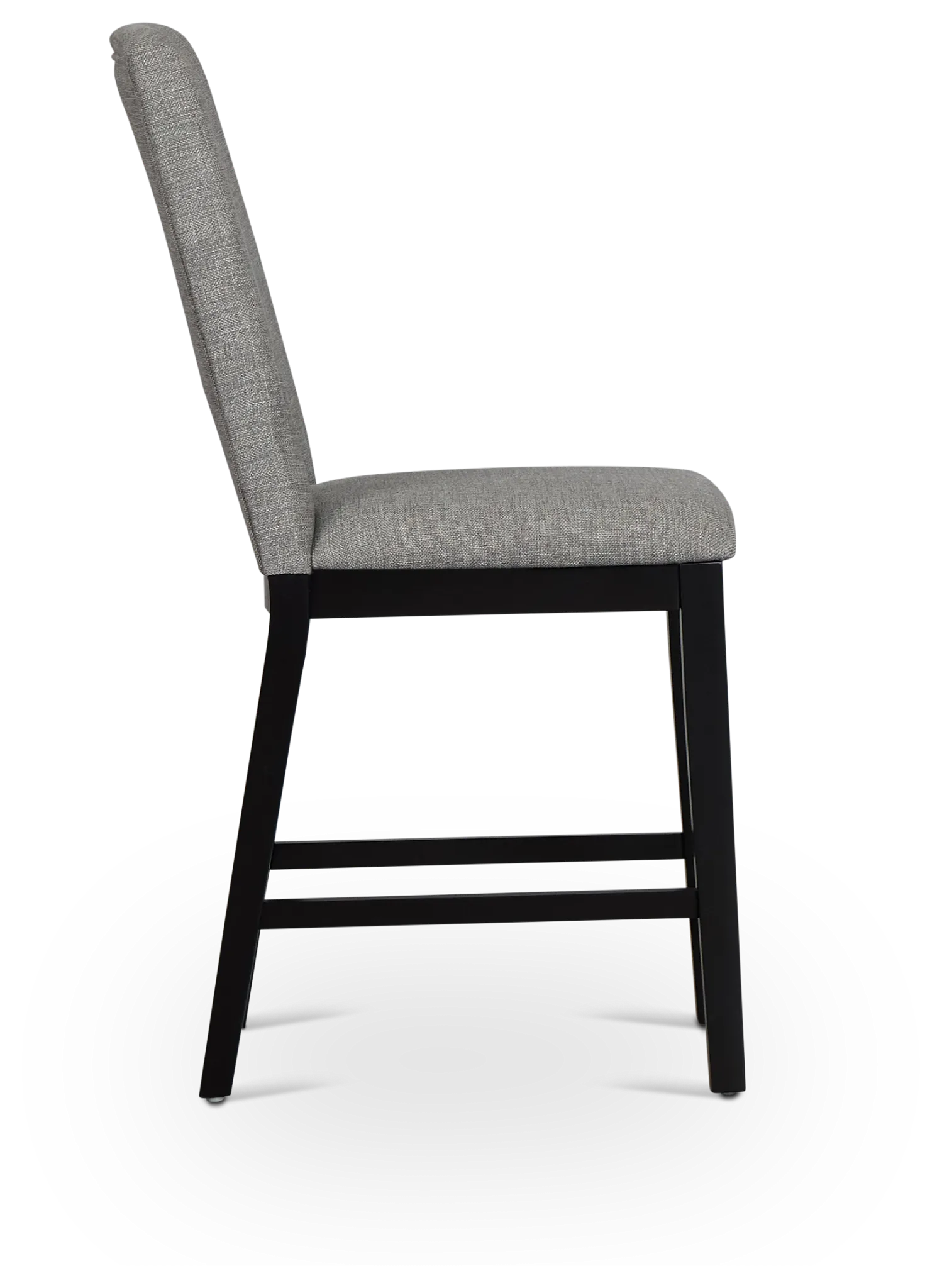 Oxford Graycurved 24" Upholstered Barstool