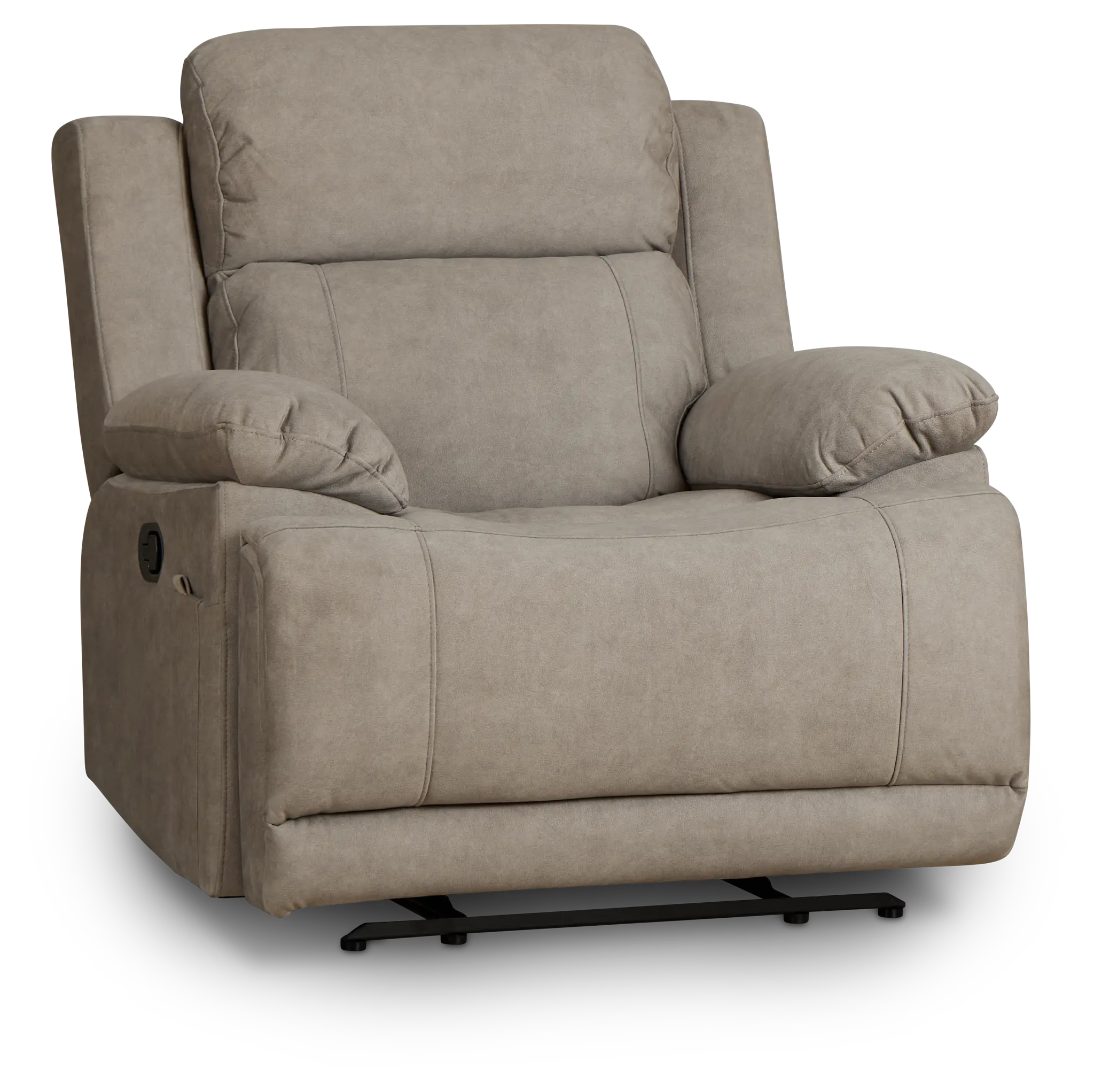 Benson Beige Micro Recliner Benson Beige Micro Recliner