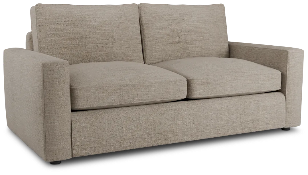 Siesta Victory Taupe Fabric Cooling Memory Foam Sleeper