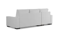 Edgewater Peyton White Left Chaise Sectional