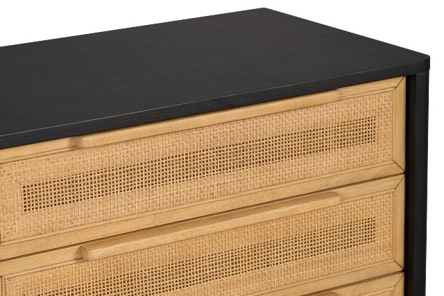 Pacific Two-tone 3-drawer Nightstand