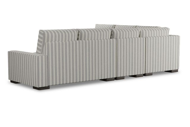 Edgewater Sea Lane Light Gray Medium Two-arm Sectional