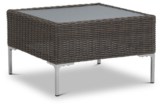 Tulum Gray Square Coffee Table