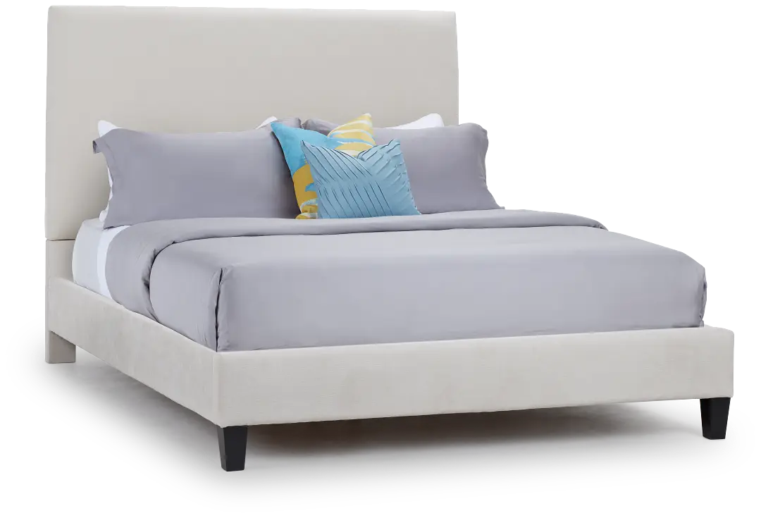 Lucy Taupe Uph Platform Bed Lucy Taupe Uph Platform Bed