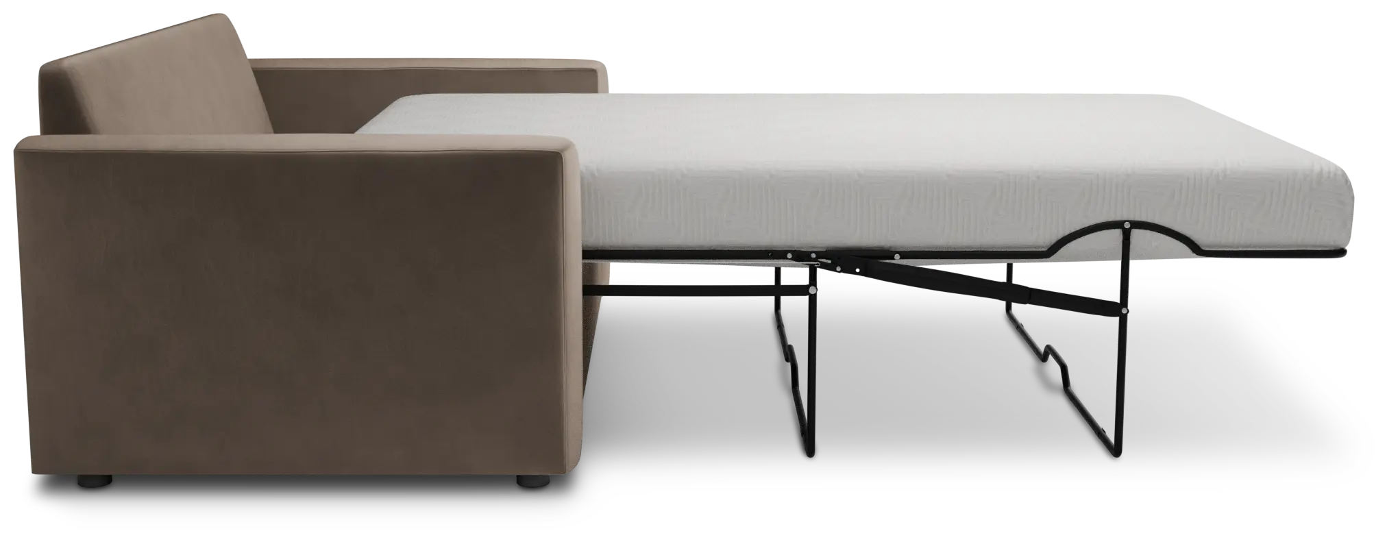 Siesta Joya Beige Fabric Cooling Memory Foam Sleeper Siesta Joya Beige Fabric Cooling Memory Foam Sleeper