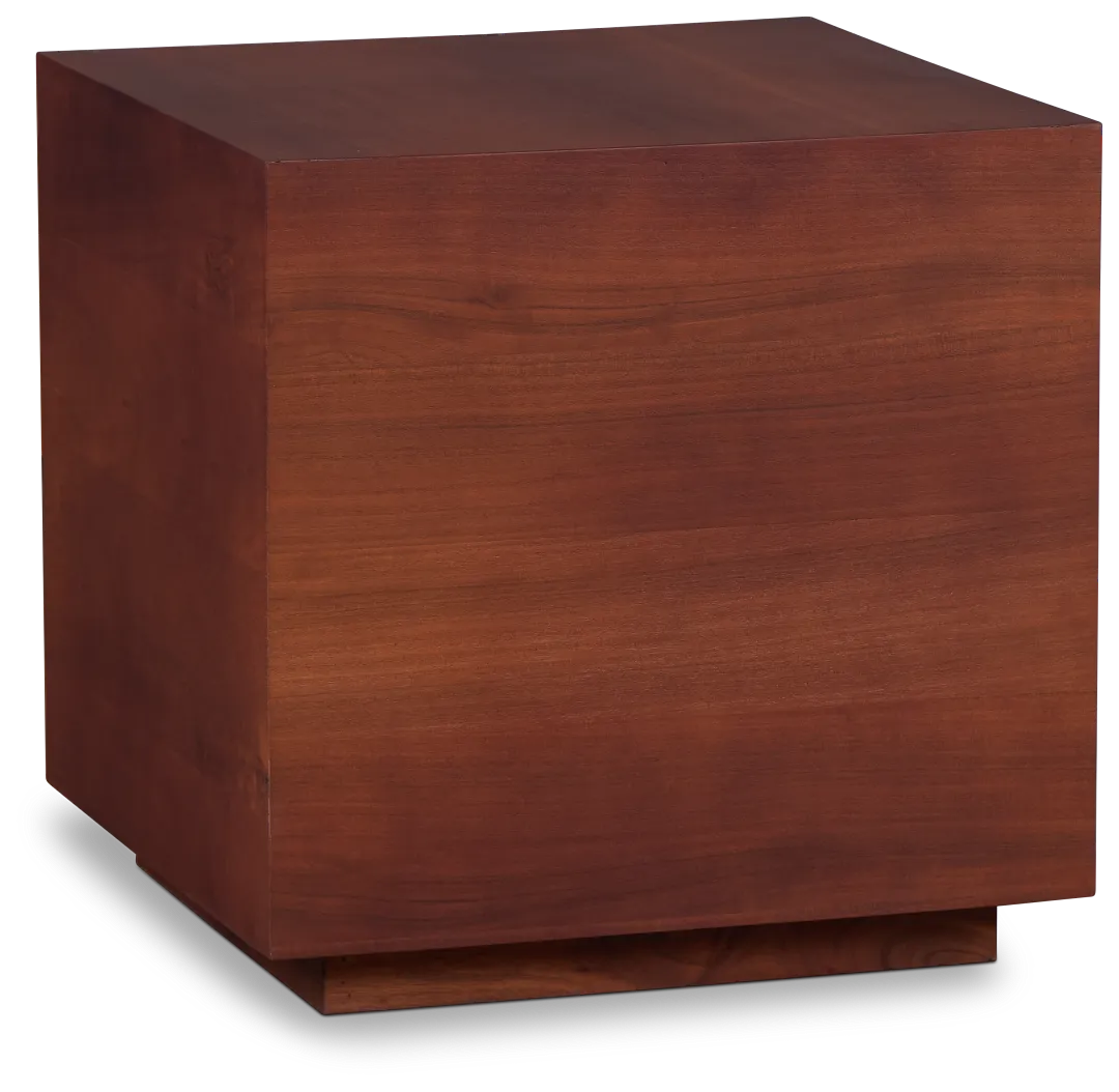 Mia Dark Tone Wood Accent Table