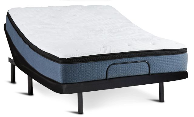 Kevin Charles Daytona Plush Deluxe Adjustable Mattress Set