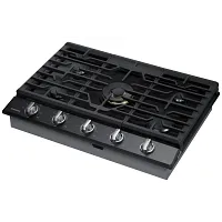 Samsung 7755 Series Black 30" Gas Cook Top
