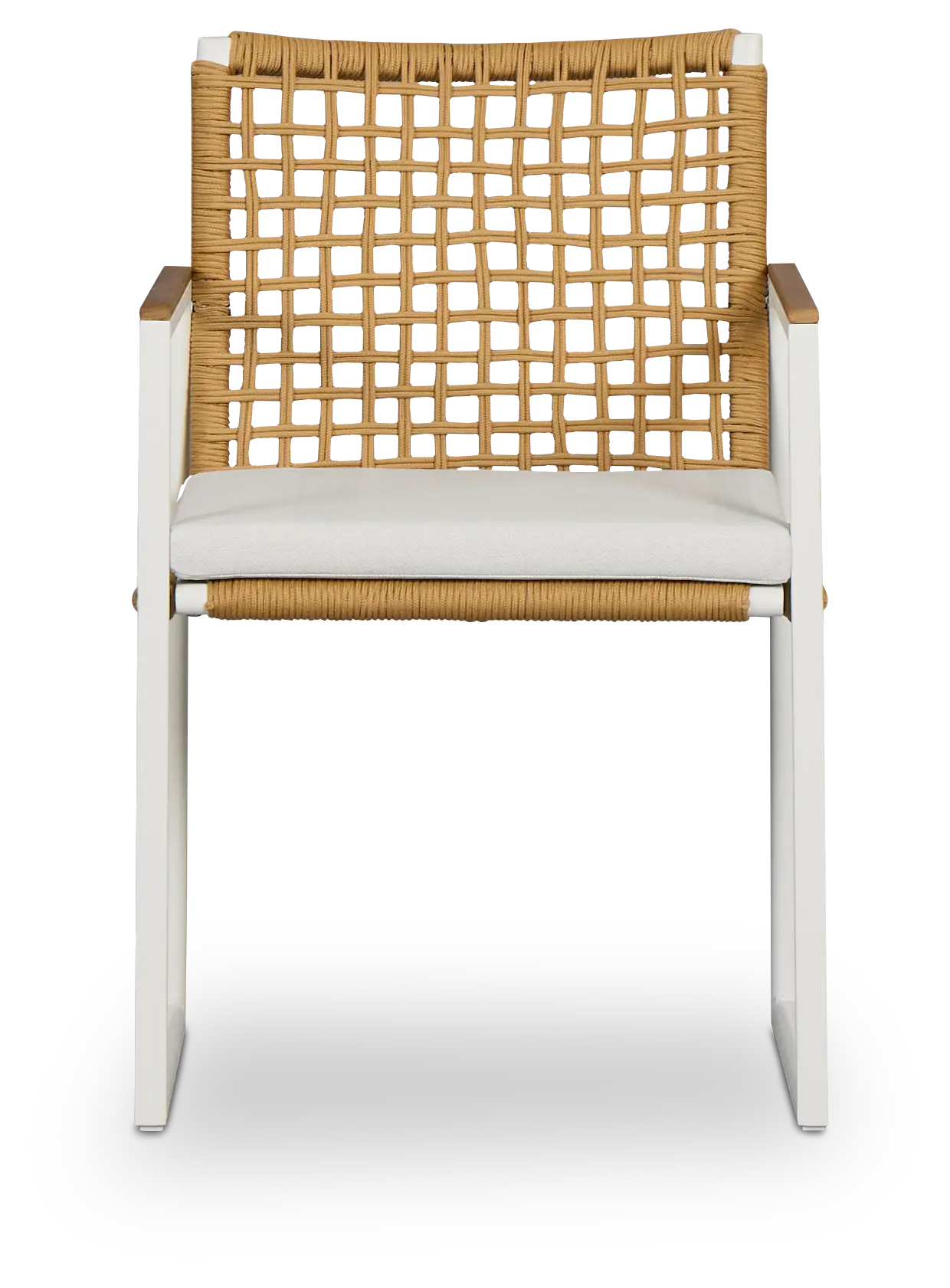 Sunrise White Teak Arm Chair Sunrise White Teak Arm Chair